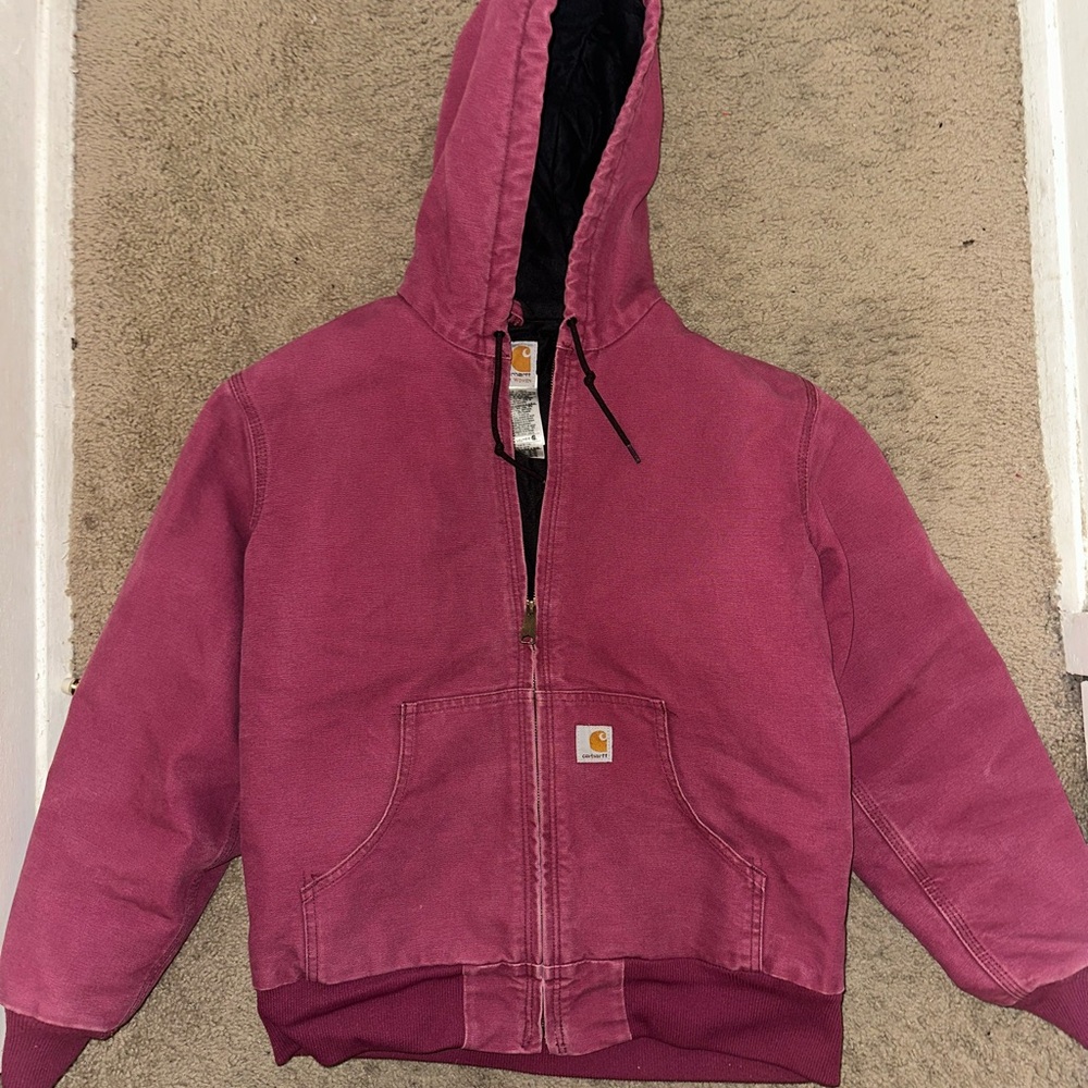 Carhartt Kids Hooded Jacket - Pink